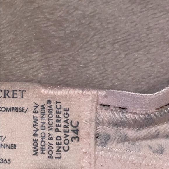 Victorias secret animal print lined perfect coverage bra size 34C - Picture 8 of 11